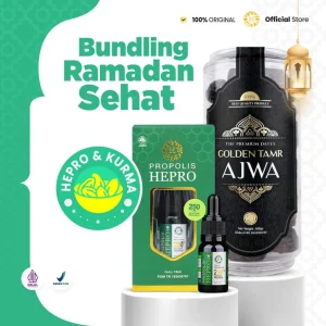 bundling-ramadan-sehat-propolis-hepro-kurma-golden-tamr-ajwa-500gr