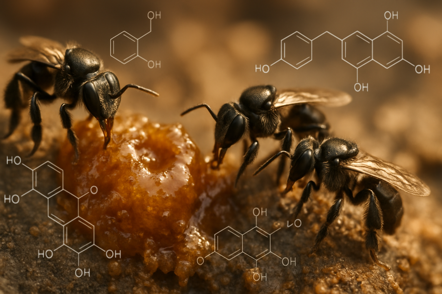 Cara Kerja Flavonoid pada Lebah Hitam Trigona